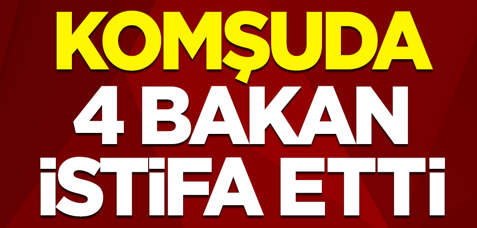 Bulgaristan'da 4 bakan istifa etti