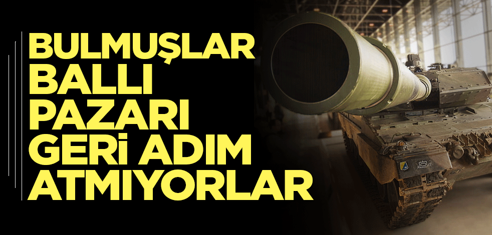 Bulmuşlar böyle ballı pazarı geri adım atmıyorlar