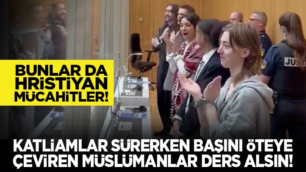 Bunlar da Hristiyan mücahitler! Katliamlar sürerken başını öteye çeviren Müslümanlar ders alsın!