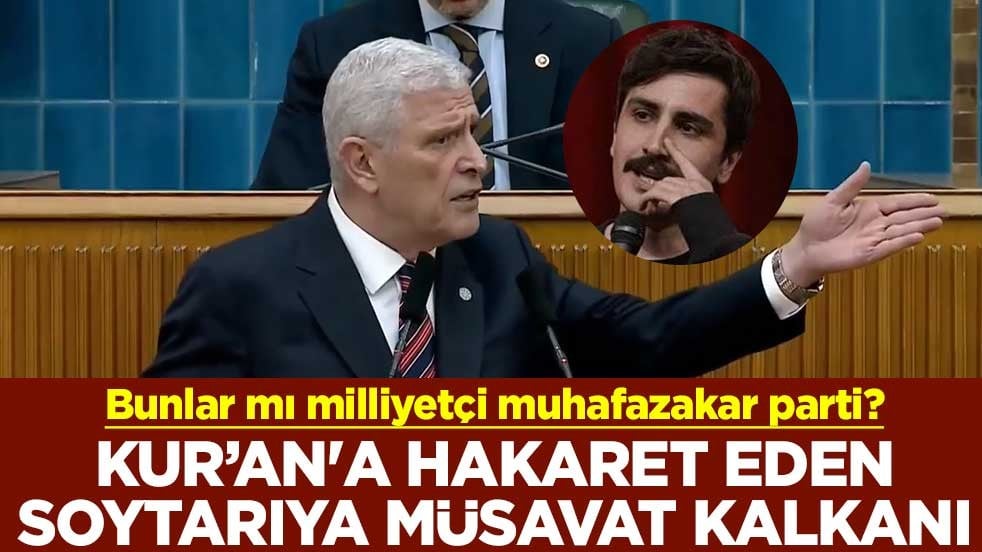 Bunlar mı milliyetçi muhafazakar parti? Kur’an'a hakaret eden soytarıya Müsavat kalkanı