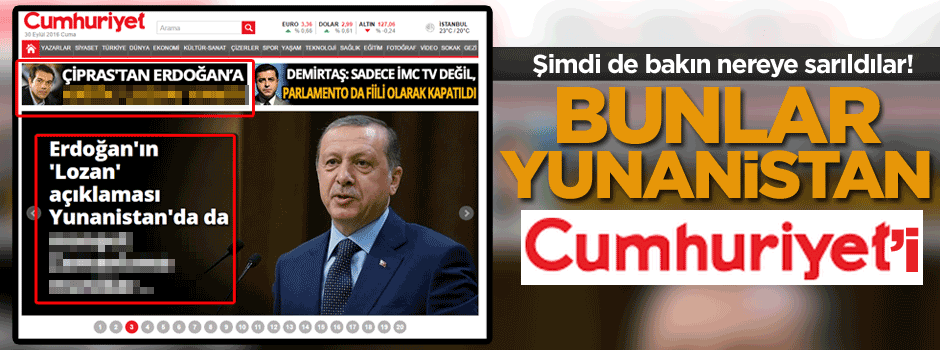 Bunlar Yunanistan’ın ‘Cumhuriyet’i