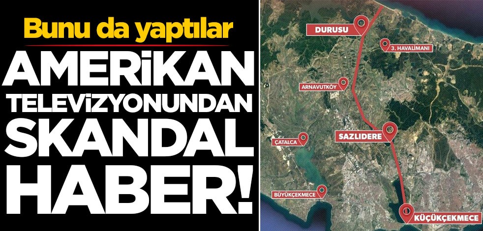 Bunu da yaptılar! ABD kanalından skandal haber