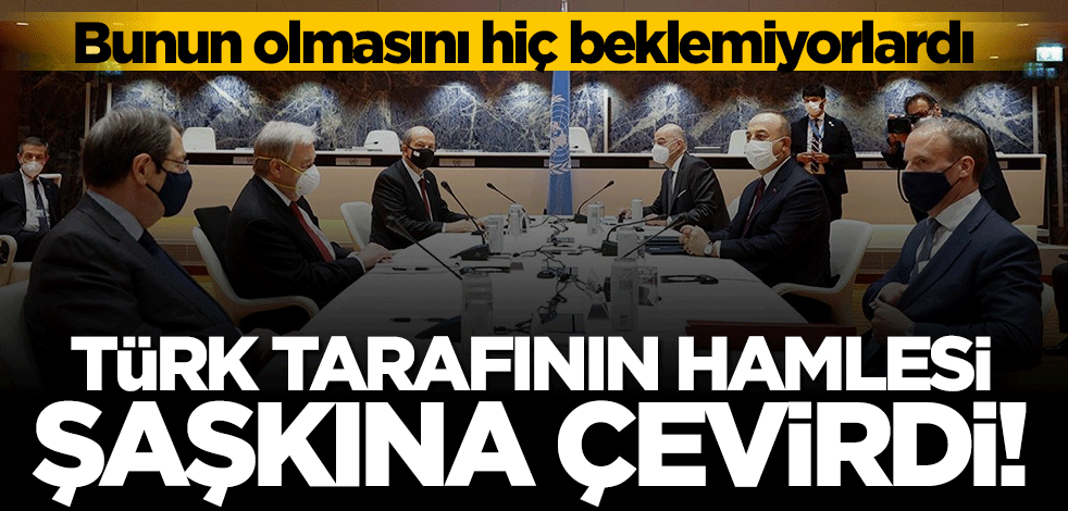Bunu hiç beklemiyorlardı... Türk tarafının hamlesi Rumları şaşkına çevirdi