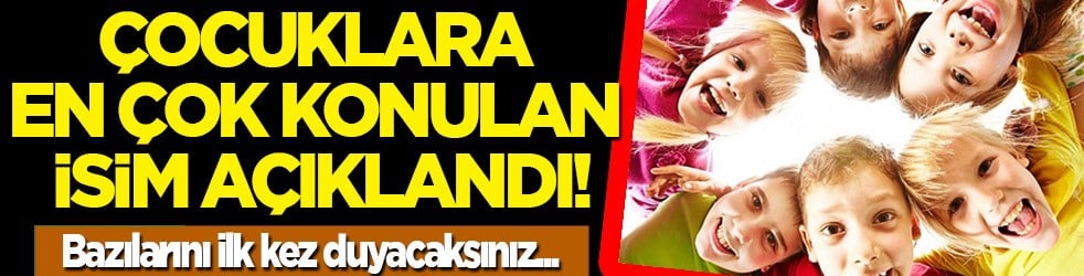  Bunu ilk defa duyacaksınız! Türkiye'den en çok konulan isimler onlar: Defne adını koydular!