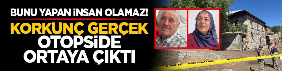 Bunu yapan insan olamaz!: Korkunç gerçek otopside ortaya çıktı