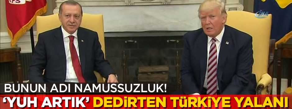 Bunun adı namussuzluk! ABD medyasından 'yuh artık' dedirten Türkiye yalanı