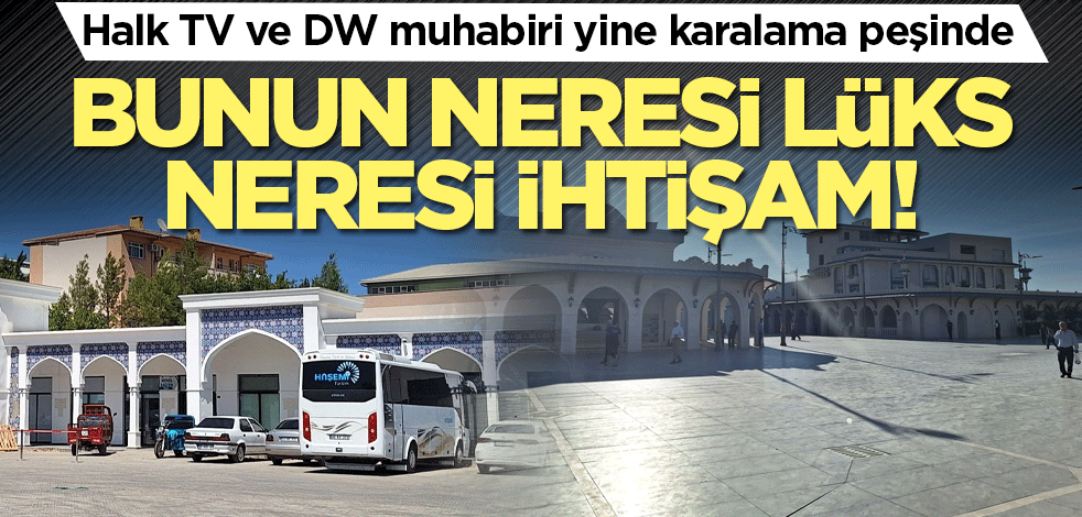 Bunun neresi lüks neresi ihtişam!