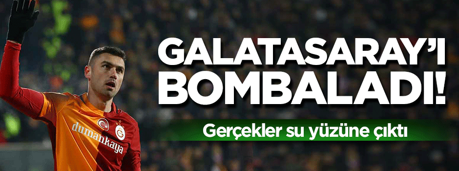 Burak Yılmaz Galatasaray'ı bombaladı!