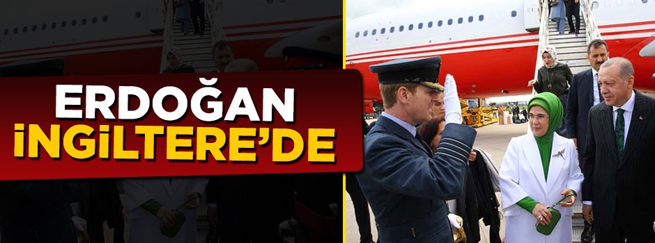 Cumhurbaşkanı Erdoğan İngiltere'de