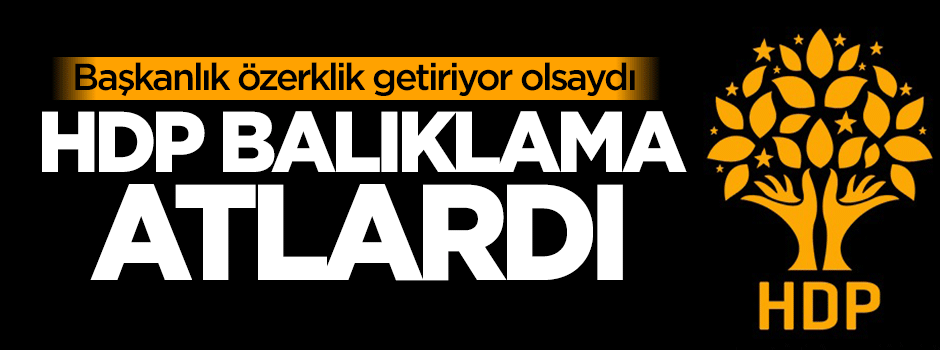 Burhan Kuzu: HDP buna balıklama atlardı