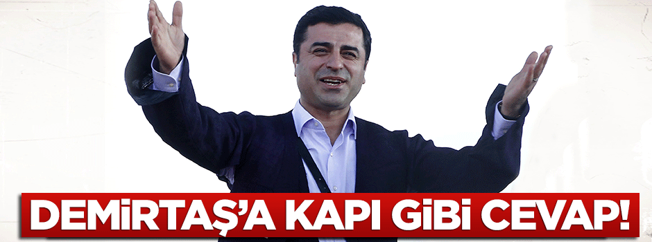 Burhan Kuzu'dan Demirtaş'a cevap: AK Parti'ye borçlusun