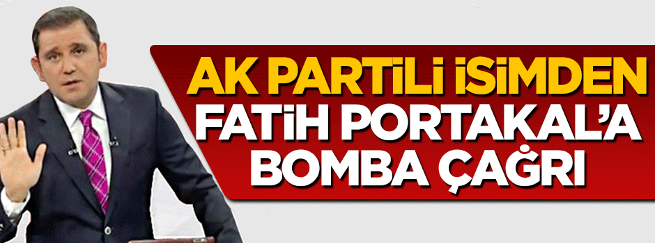Burhan Kuzu'dan Fatih Portakal'a hodri meydan