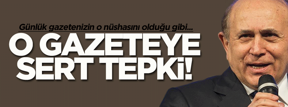 Burhan Kuzu'dan Taraf'ın yalanına sert tepki