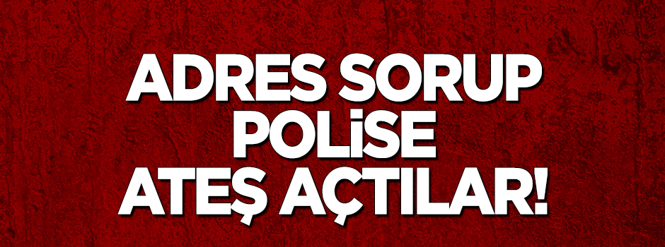 Bursa'da polislere silahlı saldırı!