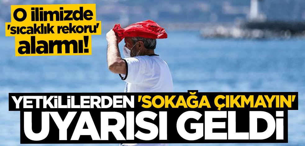Bursa'da "sıcaklık rekoru" alarmı! Yetkililer uyardı
