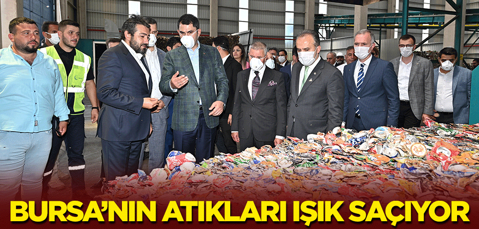 Bursa’nın atıkları ışık saçıyor
