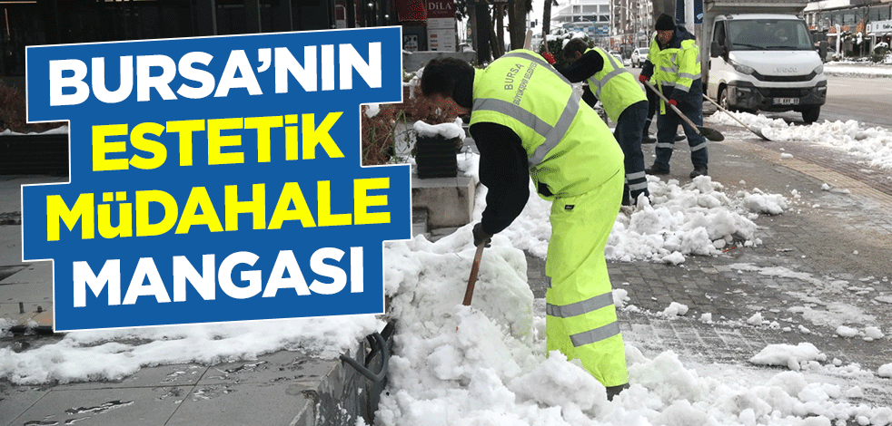 Bursa’nın ‘estetik müdahale’ mangası