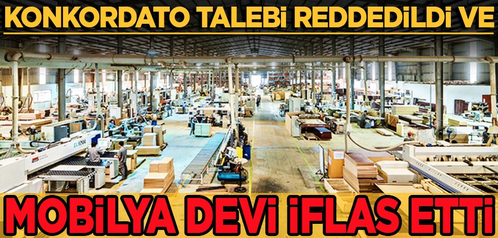 Bursa’nın ünlü mobilya liderine kötü haber geldi: Kapatıldı! Gerilimi bir adım öteye taşıyacak karar, iflas etti!