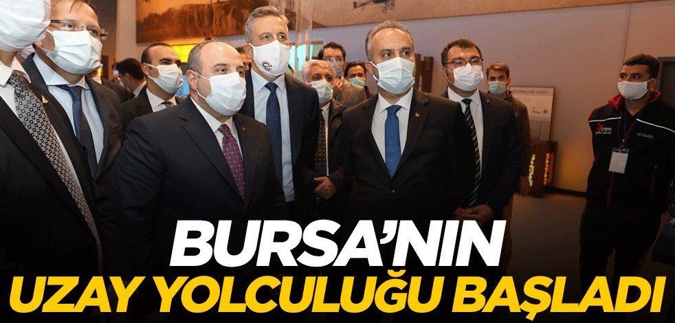 Bursa’nın uzay yolculuğu başladı