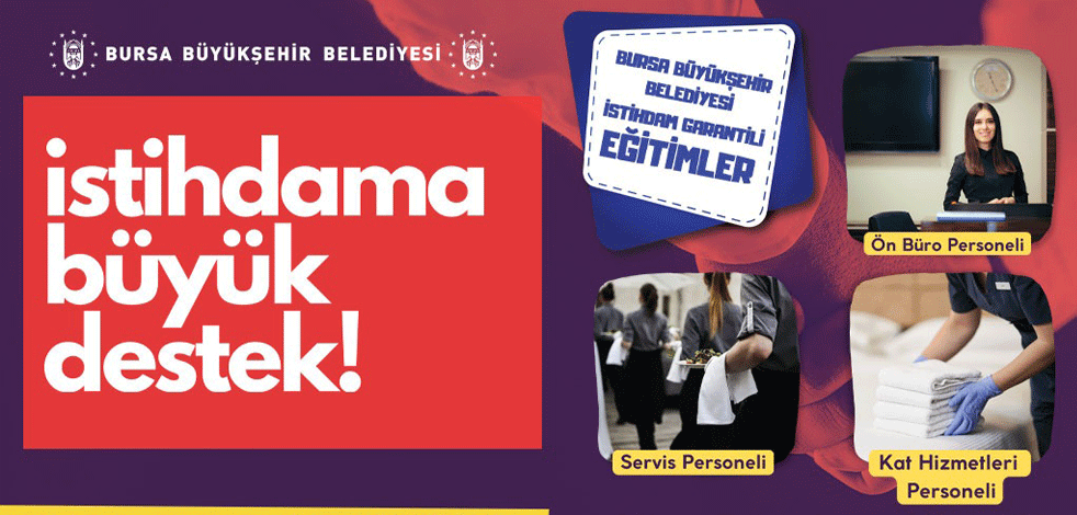 BUSMEK’ten istihdam garantili yeni kurs