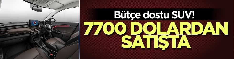 Bütçe dostu SUV! Yeni Brezza 7700 dolardan satışta