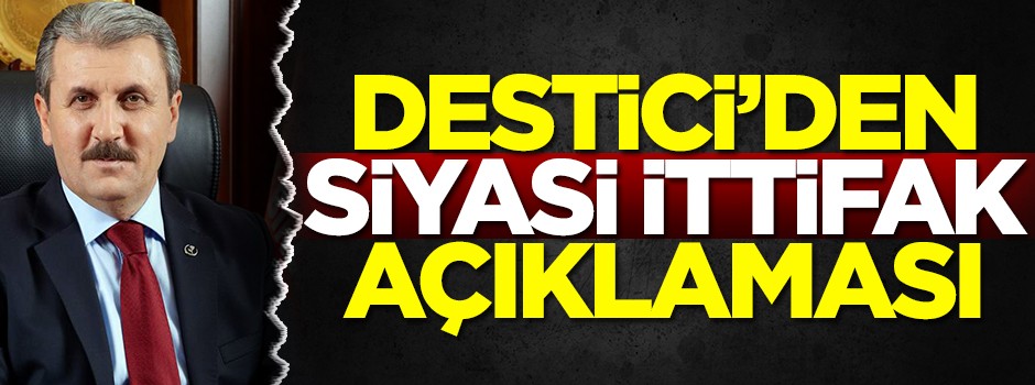 Büyük Birlik Partisi Genel Başkanı'ndan ittifak ve seçim barajı açıklaması