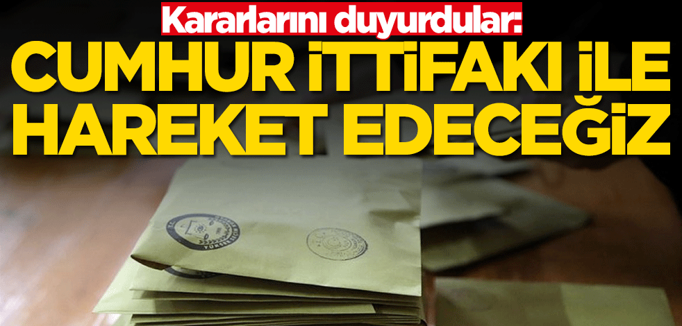 Büyük Birlik Partisi'nden ittifak açıklaması