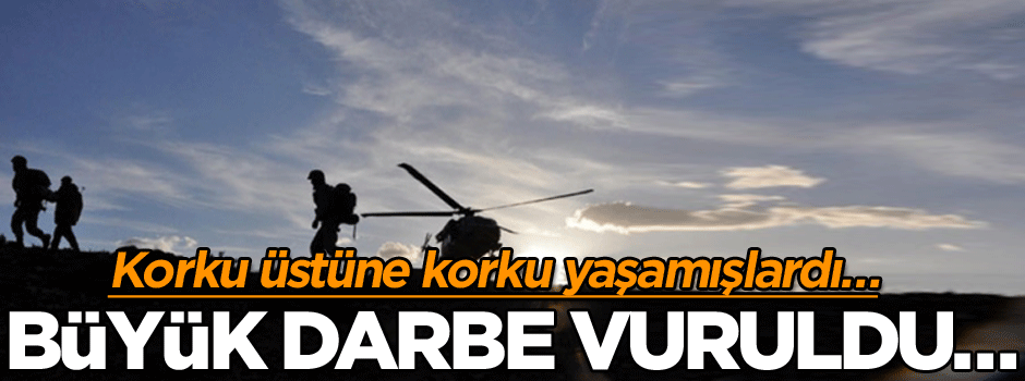 Büyük darbe vuruldu… Akdağ grubunun tamamı yok edildi!
