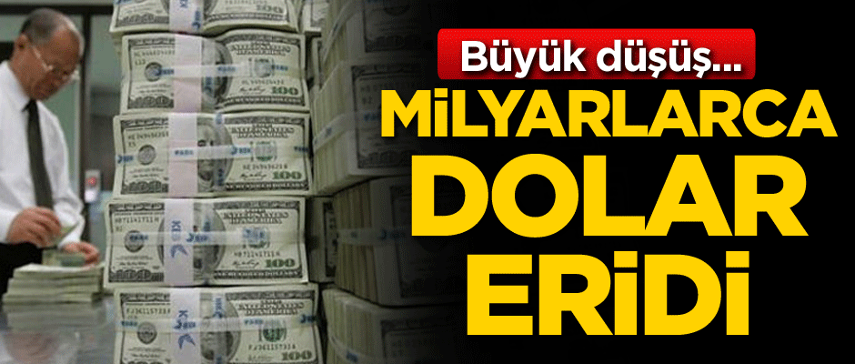 Büyük düşüş.... Milyarlarca dolar eridi