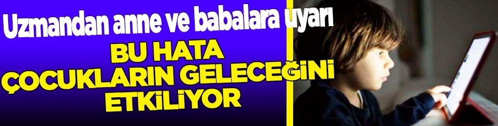 Büyük hata bunu yapmayın! Tatile girildi, o isimden uyarı geldi: Bütün çocuklar ekranla değil, akranla büyüsün