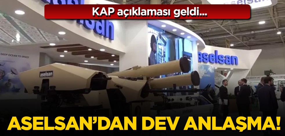 ASELSAN'dan dev anlaşma: KAP açıklaması geldi!