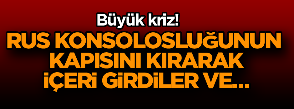 Büyük kriz! ABD’deki Rus konsolosluğunun kapısını kırarak içeri girdiler ve…