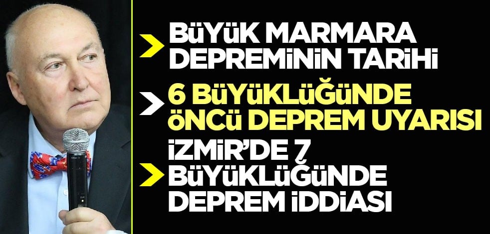 Büyük Marmara depremi için tarih verdi! Öncü deprem tahmini de dehşete düşürdü