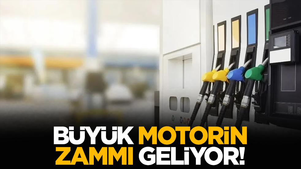 Büyük motorin zammı geliyor!