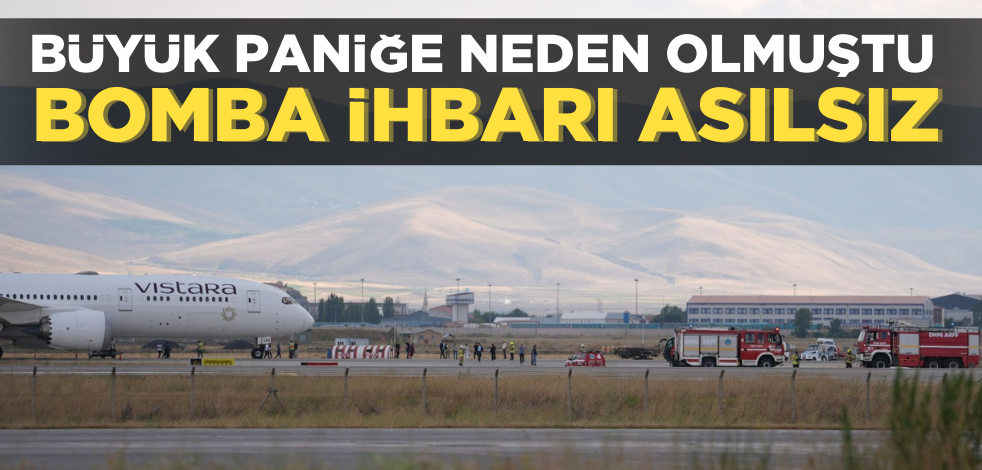 Büyük paniğe neden olmuştu! Bomba ihbarı asılsız çıktı