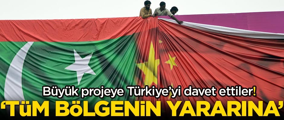 Büyük projeye Türkiye'yi davet ettiler!