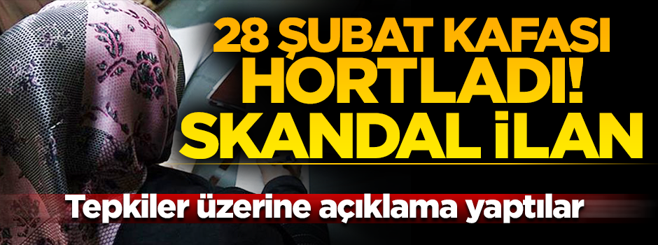 Büyük rezalet! Destek Yayınevi'nin verdiği skandal ilana tepkiler çığ gibi