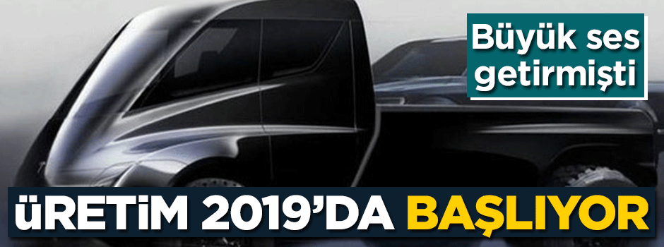 Büyük ses getirmişti... 2019'da üretime başlıyor