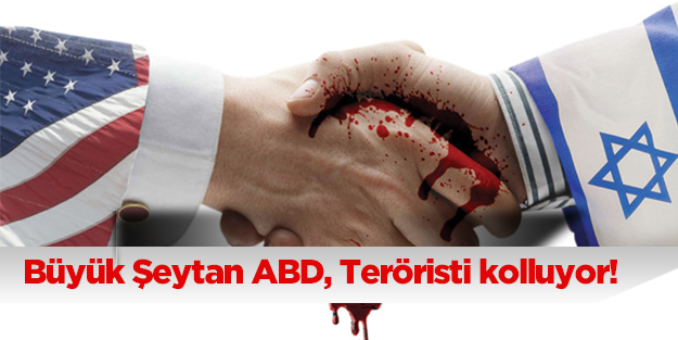 Büyük Şeytan ABD, Terörist İsrail'i kollamaya devam ediyor!