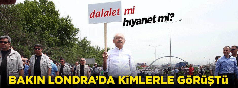 Büyük skandal! Kılıçdaroğlu bakın kimlerle görüştü