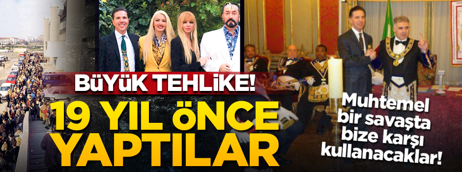 Büyük tehlike! 19 yıl önce yaptılar... Savaşta bize karşı kullanacaklar