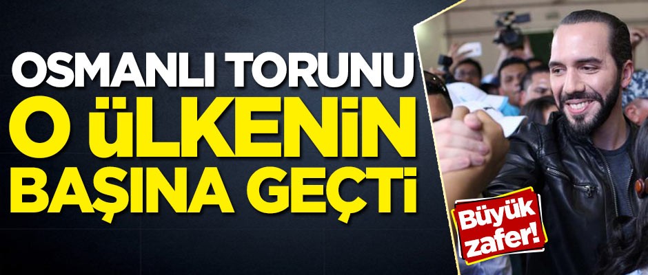 Büyük zafer! Osmanlı torunu o ülkenin başına geçti