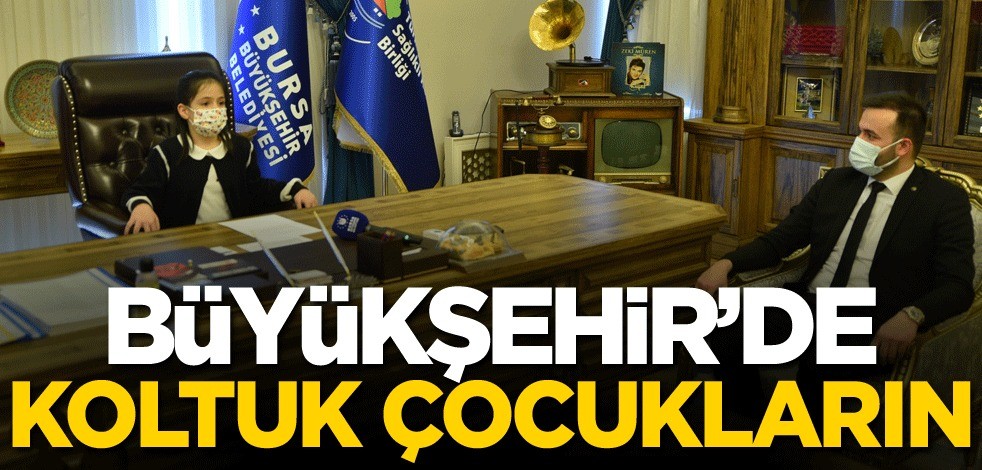 Büyükşehir’de koltuk çocukların