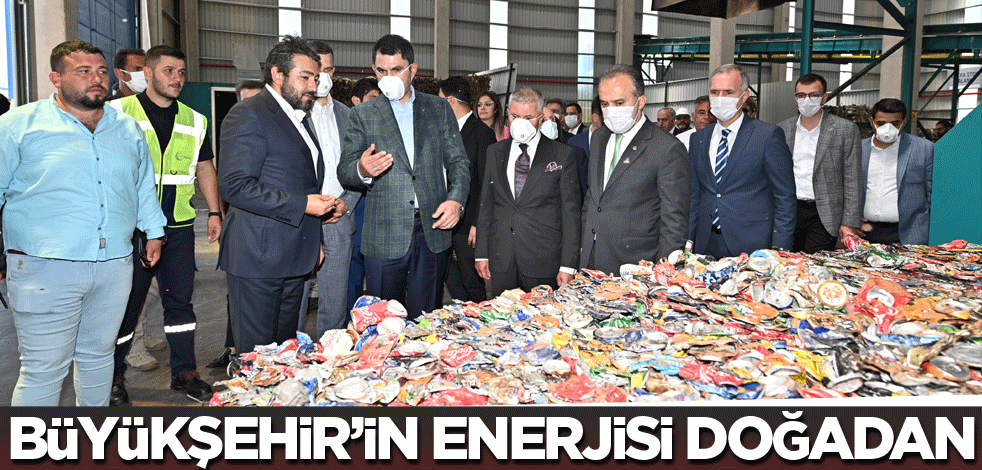 Büyükşehir'in enerjisi doğadan