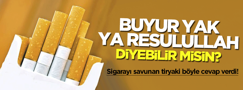 Buyur yak Ya Resûlullah diyebilir misin?