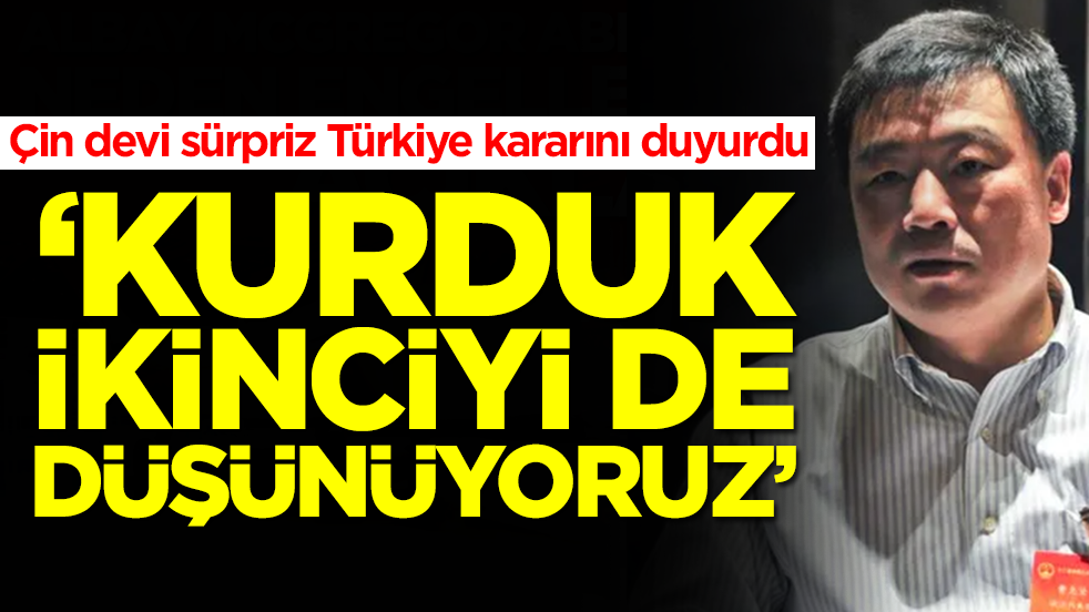 BYD Türkiye'ye yanlışın büyüğünü yaparken Çinli Cao Kejian 'kurduk' diyerek duyurdu