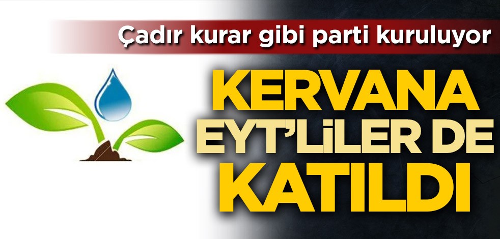 Çadır kurar gibi parti kuruluyor! İşte son örneği; emeklilikte yaşa takılanlar 'Umut Partisi'ni kurdu