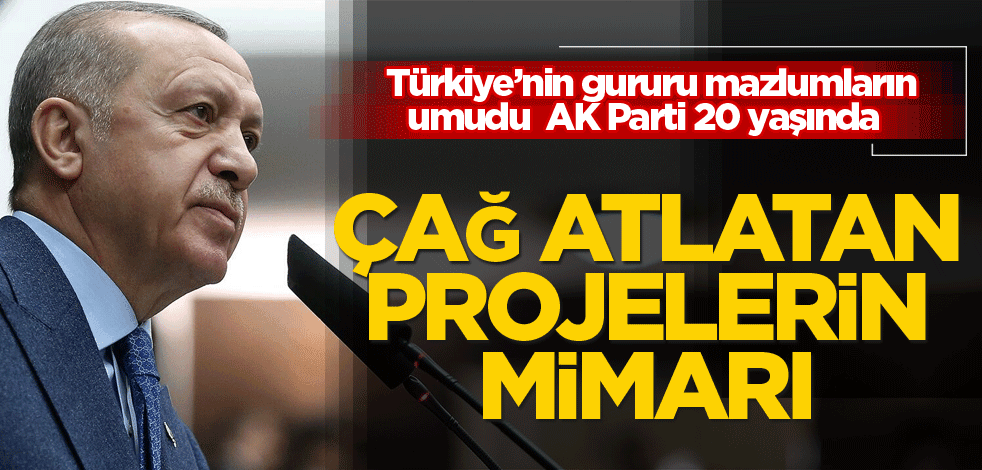 Çağ atlatan projelerin mimarı