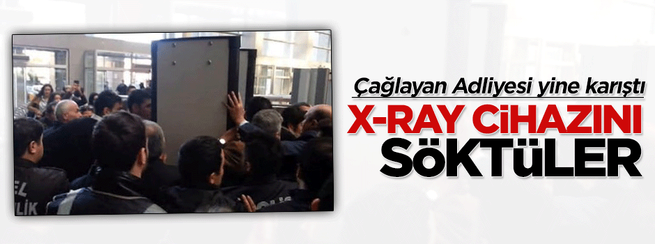 Çağlayan Adliyesi yine karıştı