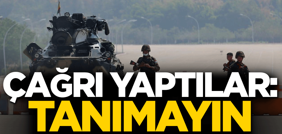Çağrı yaptılar: Tanımayın